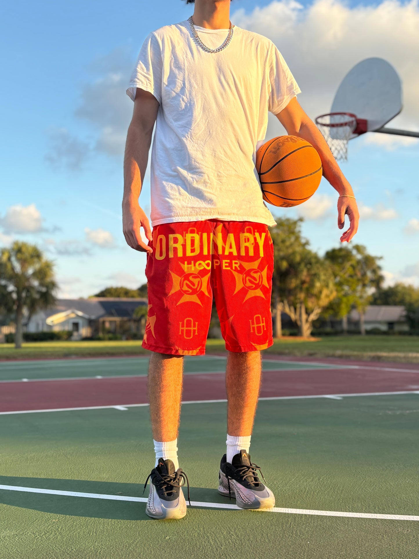 LAVA RED OH SHORTS