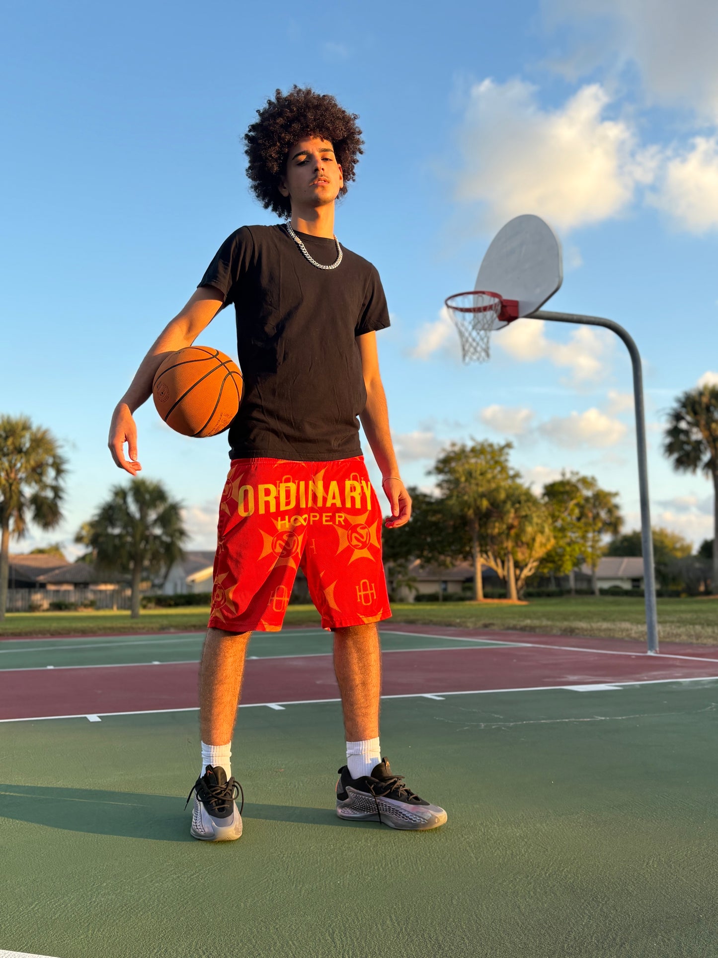 LAVA RED OH SHORTS